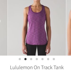 Green Lululemon Tank with attached bra